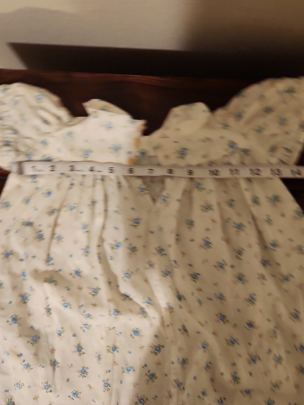 VTG Handmade Smocked Infant Girl Dress - Picture 12 of 12